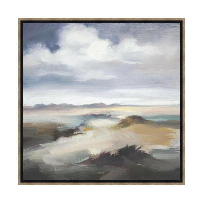 The Color Of Rain 1 Painting by Studio L57 Impressions, 51.75" H x 51.75" W