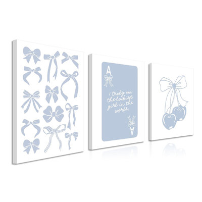 3 Piece Wrapped Canvas Wall Art