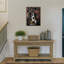 «The Refined Staffy Cafe Moment» par Keyshanna, reproduction d'art sur toile encadrée-753379598