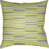 Littles Striped Indoor/Outdoor Throw Pillow
