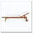 Outdoor Chaise Lounge Acacia Wood Durable Sturdy Frame-215142824