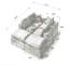 Canapé moderne en nuage de chenille, librement combinable, confortable pour s'asseoir-1829467398