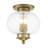 Shielo Glass Semi Flush Mount-22508914-22508919