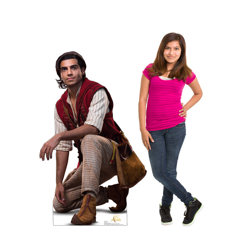 Life-Size Aladdin Disney Live Action Cardboard Stand-Up
