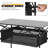 Folding Camping Table Outdoor Portable Table with Storage, Aluminum Roll Up Tabletop & Carrying Bag-282755983