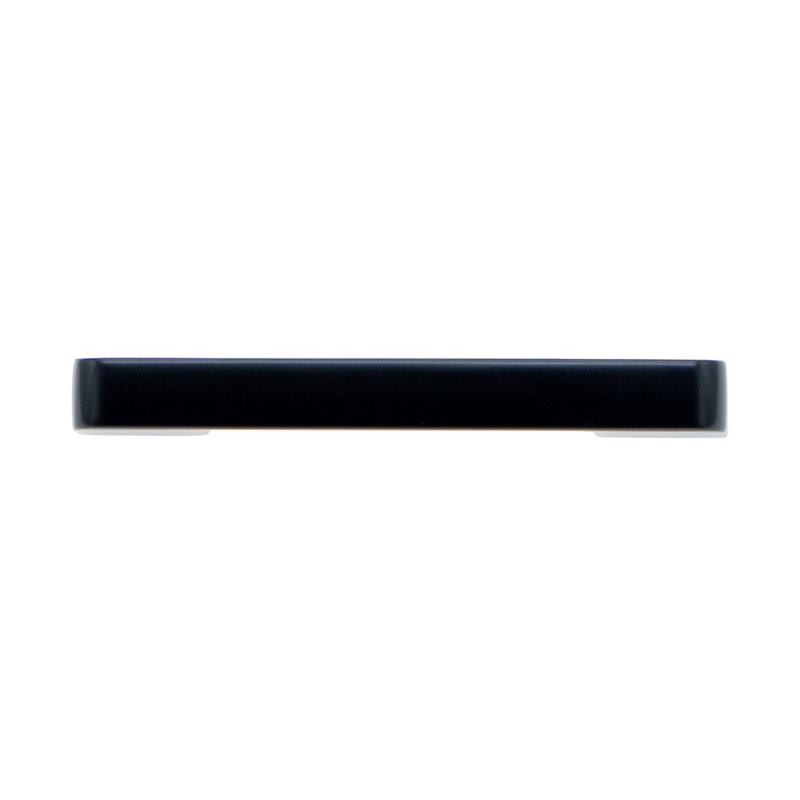Poignée à tirer Utopia Alino Marino - Poignées décoratives pour armoires à tiroirs pour armoires et tiroirs - Quincaillerie d'armoire rétro avec fini noir mat - Poignée à tirer en métal de 3,75 po d'un centre à l'autre (ensemble de 25)
