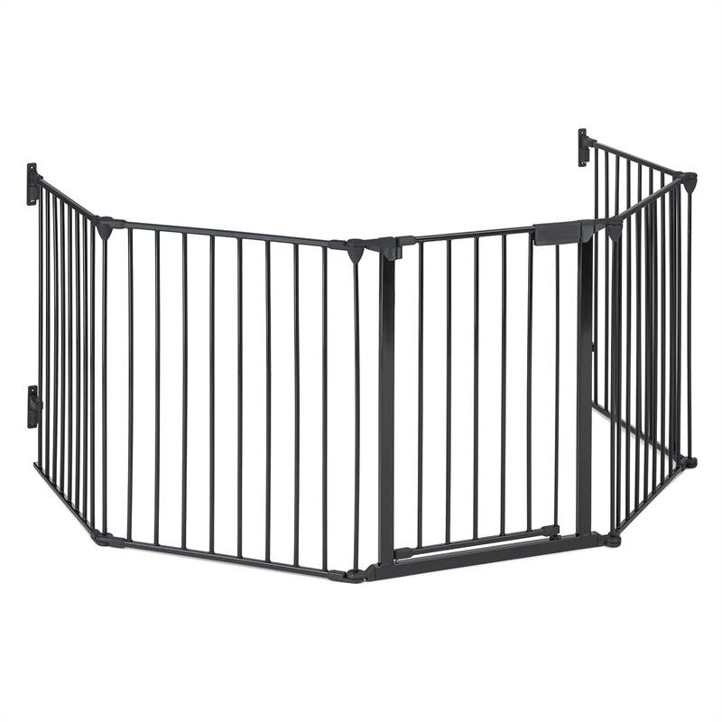 5 Panel Metal Fireplace Screen