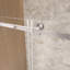 Porte de douche coulissante simple sans cadre-121381932