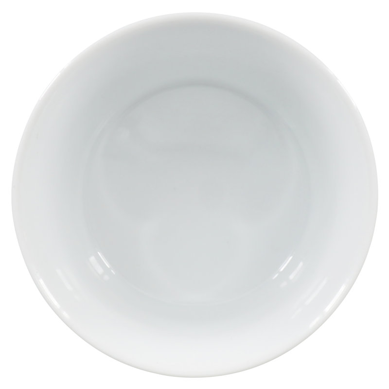 Oslo 6 oz White Porcelain Ramekin Baking Dishes Set
