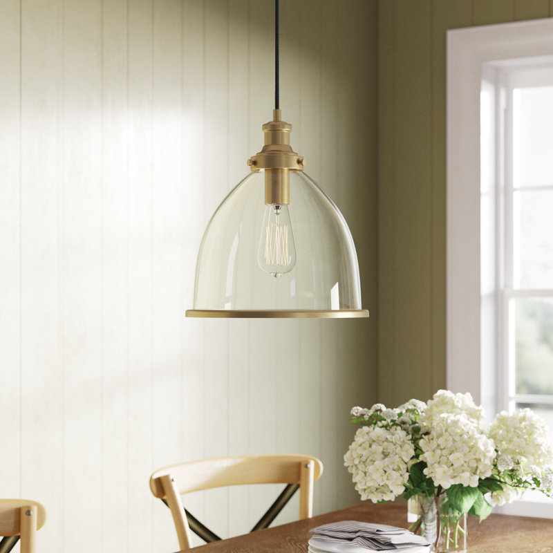 Selah 1 - Light Single Dome Pendant