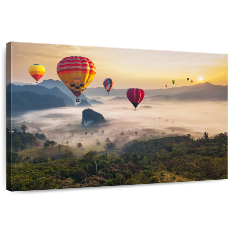 Mehar Thailand Hot Air Balloons, 30" H x 45" W