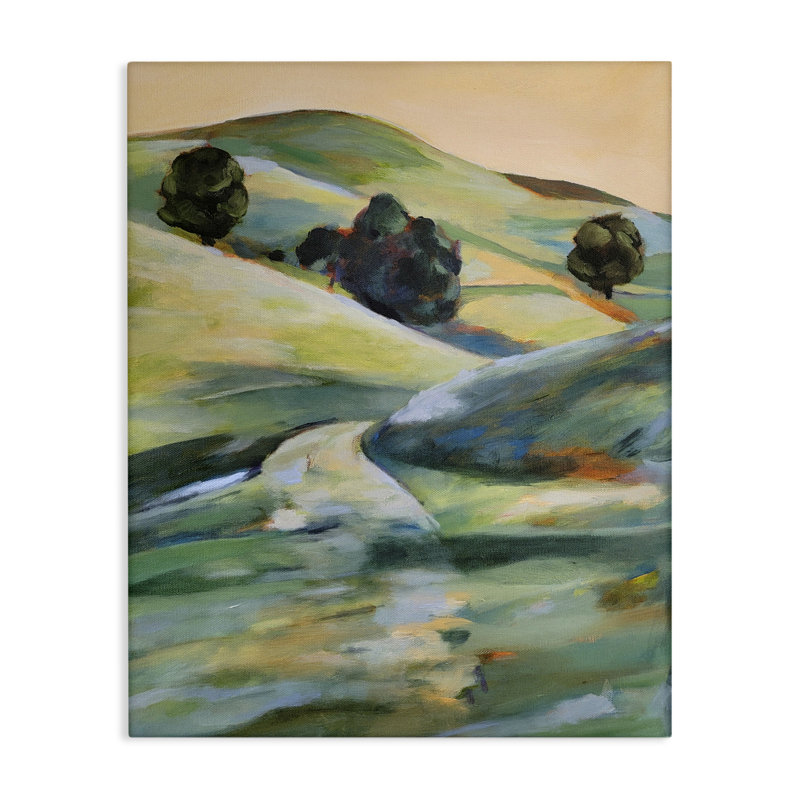 Lumière du matin sur toile de coteau, conception par 1x, H 20 po x l 16 po