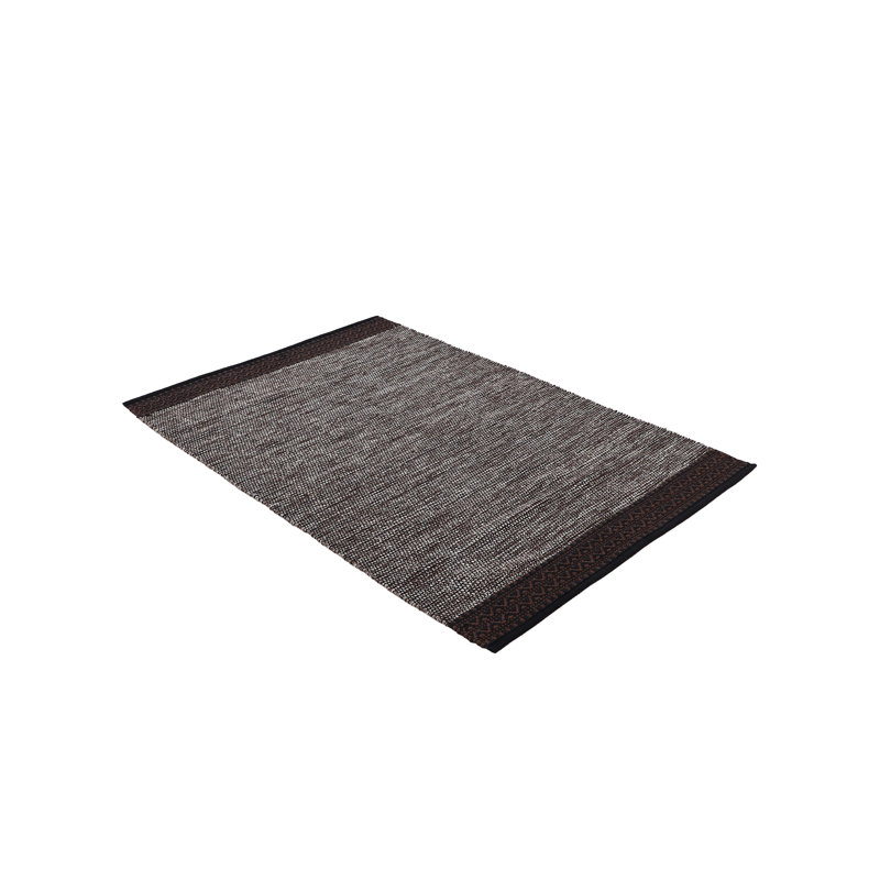 Kilim Mia Hand Woven Flatweave Cotton Brown Rug, Rectangle 300 x 400cm