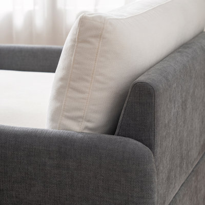 Canapé simple surdimensionné en chenille 50 * 43 ", fauteuil d'appoint large et profond, fauteuil moderne rembourré confortable, canapé-lit avec coussins pour le salon et l'appartement