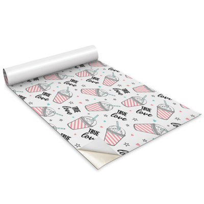 Aneeta 100 cm x 50 cm Matte Peel & Stick Wallpaper Roll