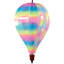 Montgolfière rayée irisée 10 panneaux