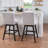 Cyrus Swivel Upholstered Barstool Set-1089046701-1089046700