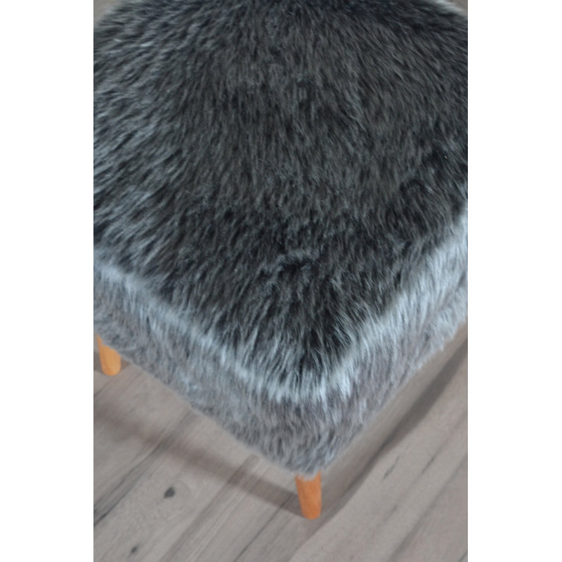 Repose-pieds 17 po, gris