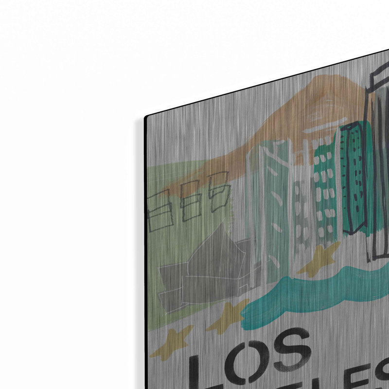 "Los Angeles" par Linda Woods, H 24 po x l 24 po