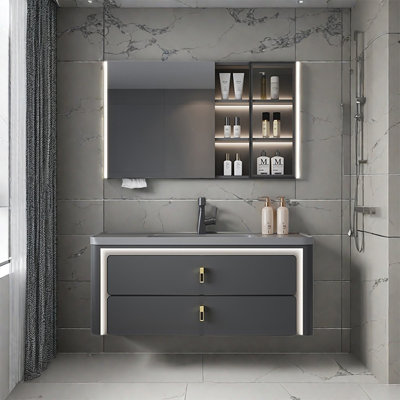 Simple high-end style bathroom cabinet