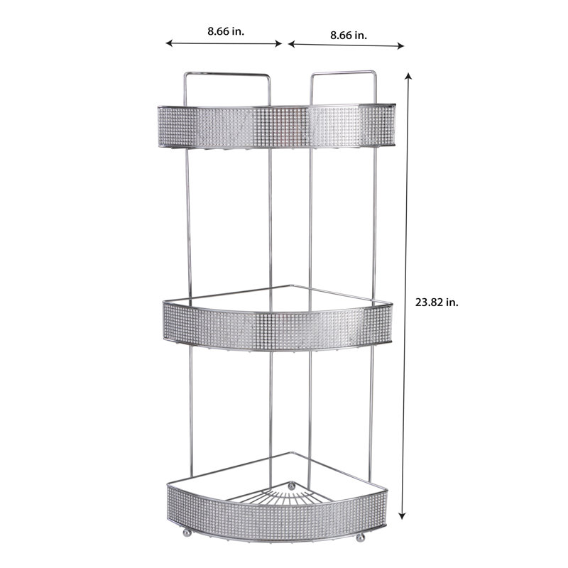 Espanola Metal Freestanding Bathroom Shelves
