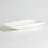 Faux Timber Rectangular Bowl-Matte White