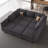 Uthyr Chenille Oversized King Sofa Bed Storage Sleeper Convertible U Shaped L Shaped Couch Modular Sectional Sofa With Detachable Washable Cushion-106913479-106913398