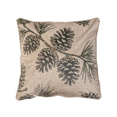 Donna Sharp Ranger Pinecone Décor Pillow