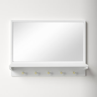 Contemporary Rectangle Wall Mirror Sicily Style