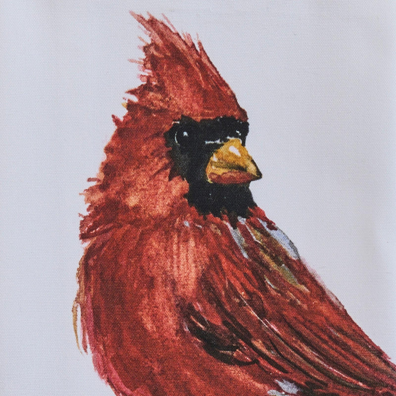  Ensemble de 2 serviettes Cardinal,  Cardinal avec baies