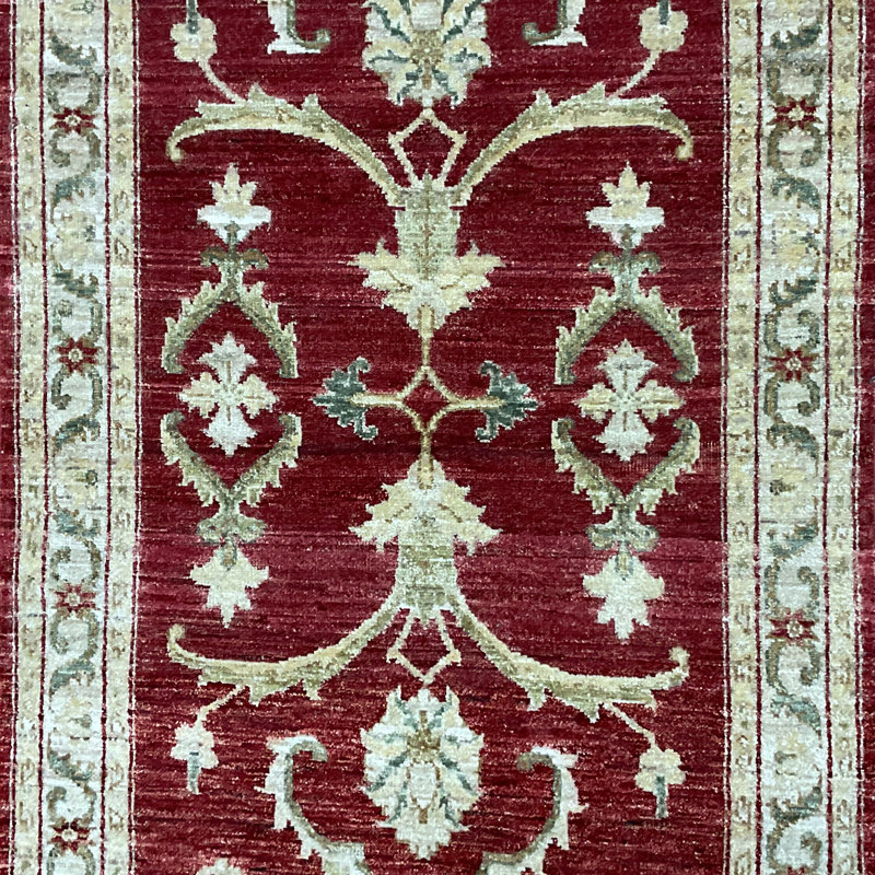  Handmade Oushak Wool Rug