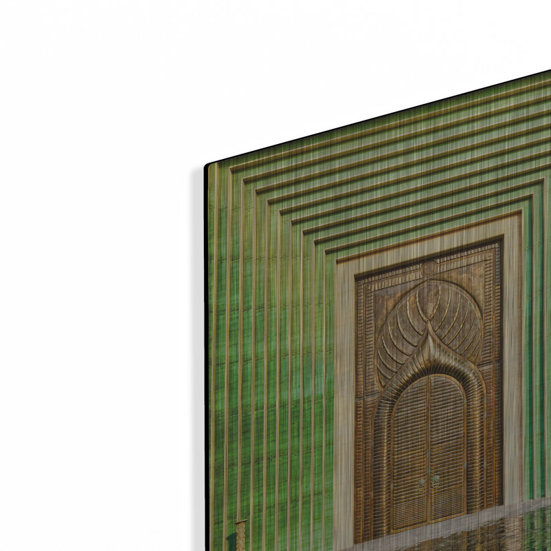 " Doha Brass Door " by Mark A Paulda, 24" H x 16" W