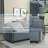 2 Piece Velvet Standard Living Room Set-2121812217
