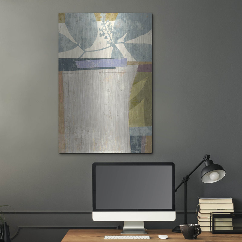 Wrought Studio ™ «Calla 1» par Suzanne Nicoll, art mural en métal, H 36 po x l 24 po