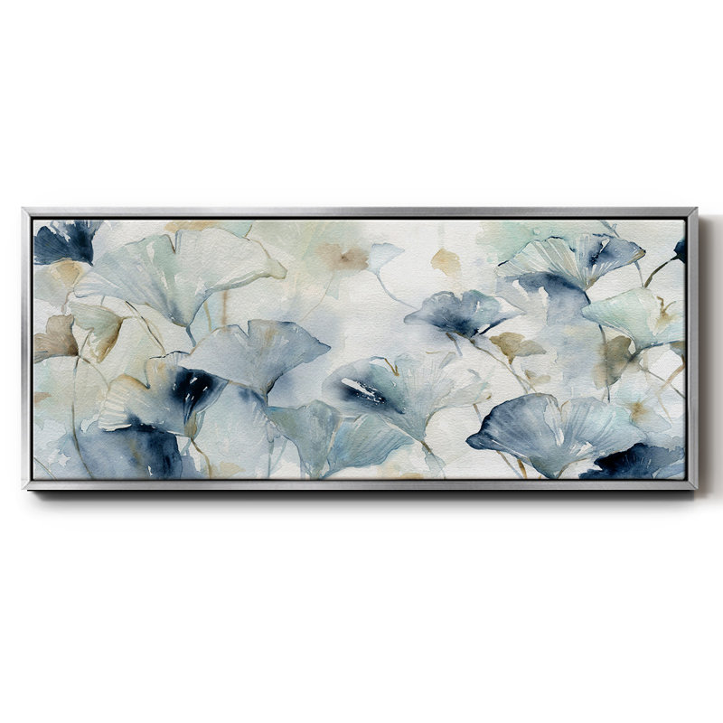 Glorious Gingko- Framed Canvas, 20" H x 50" W