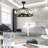 Hurstville 34.25'' Ceiling Fan with LED Lights