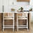 Melfort Upholstered Linen Counter Stool with Solid Wood Frame-1153575246