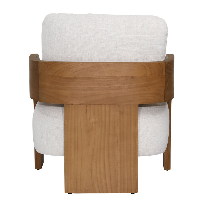 Maravi Upholstered Occasional Chair, Beige