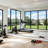 Home Gym Wall Mirror, Large 84" x 46" Frameless Tempered Glass Mirror Full Length Mirror Dance Studio Mirror(Set of 3)-431662854-431973560