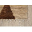 Tapis de couloir marocain unique en laine noué à la main nouvel âge 2 pi 6 po x 7 pi 7 po