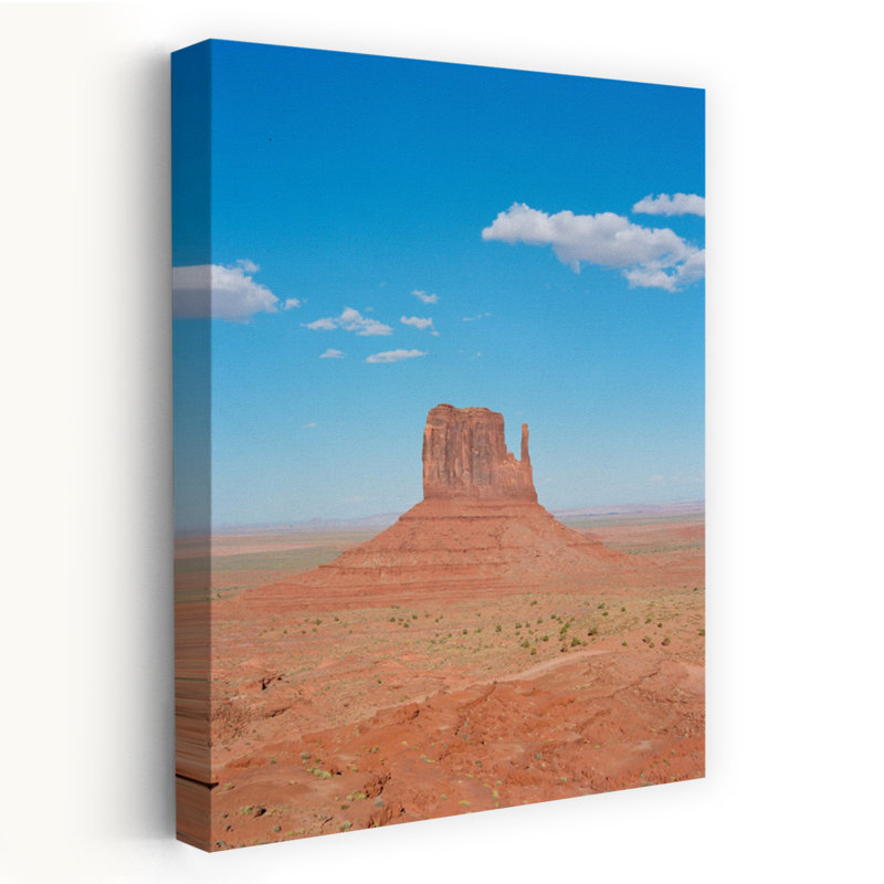 Art contemporain contemporain, paysage de montagne abstrait, H 48 po x l 32 po