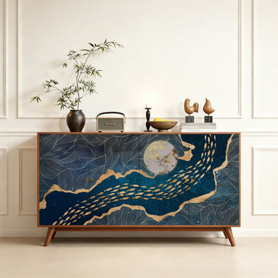 Wales 59.1 " W Sideboard