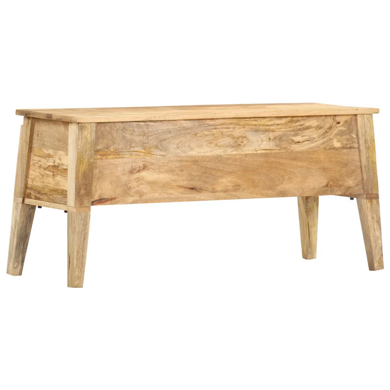 Union Rustic Solid Wood Decorative Bin