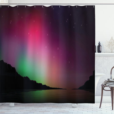 Aksana Shower Curtain with Hooks Included
