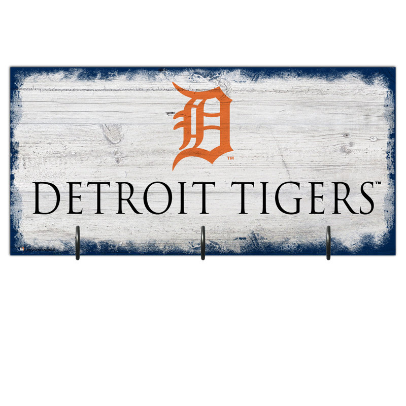 3 - Hook Wall Mounted Coat Rack, Tigers