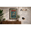 Shark Retro - Framed Print-778686951-778686950