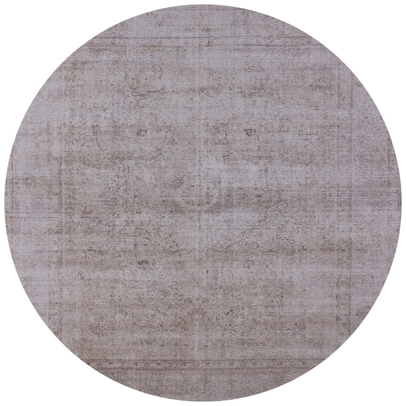Rosalia Oriental Indoor Rug, Round 3'