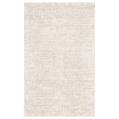 Bellwether Hand Tufted Wool/Cotton Oriental Rug in Beige/Gray