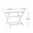 POSITANO 43.5'' FOLDABLE TABLE-1169402706