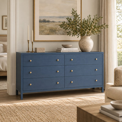 Commode 6 tiroirs Gracie